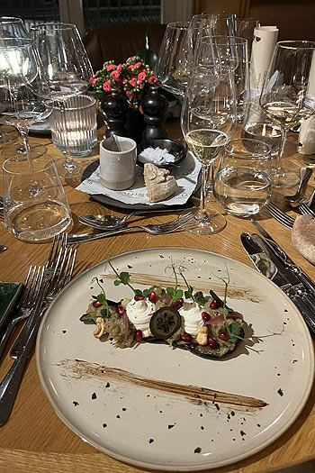 „Franz Haas Winzer Dinner“ im „The Luis Grillroom“ - vegetarische Variante